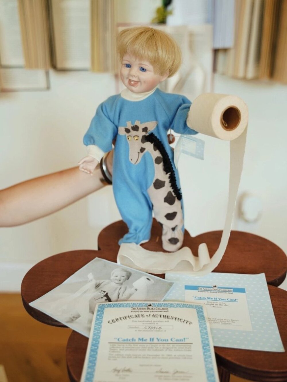 Ashton-Drake Catch Me If You Can Porcelain Doll